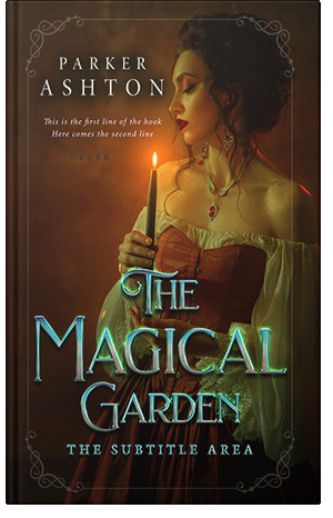 Pre Made Book Cover Graphite