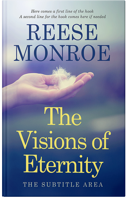 Front view of Premade Poetry Book Cover - East Bay