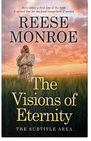 Pre Made Book Cover Hunter Green