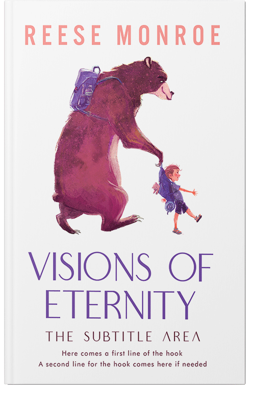 Front view of Premade Children's Book Cover - Camelot