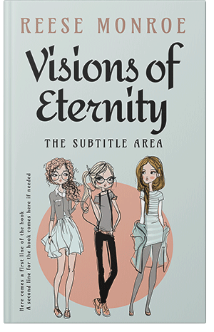 Pre Made Book Cover Celeste