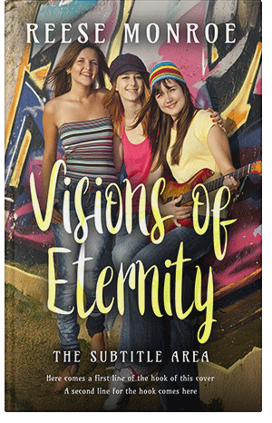 Pre Made Book Cover Taupe