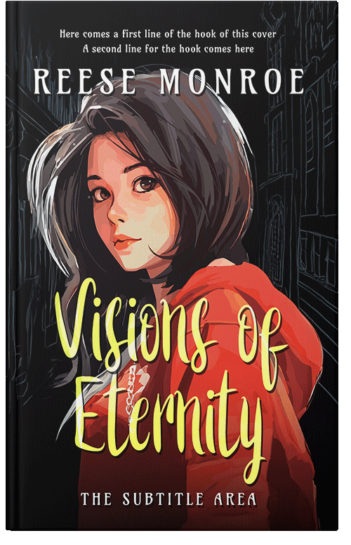 Front view of Premade Teen & Young Adult Book Cover - Di Serria