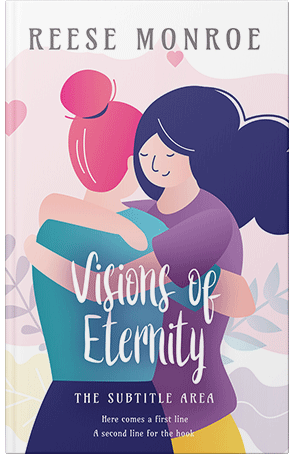 Pre Made Book Cover Chambray