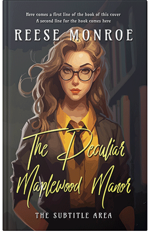 Pre Made Book Cover Thunder