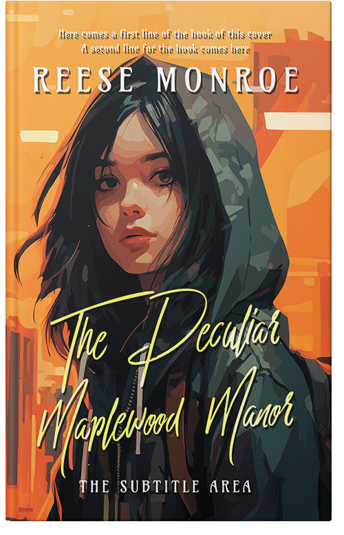 Front view of Premade Teen & Young Adult Book Cover - Tuatara