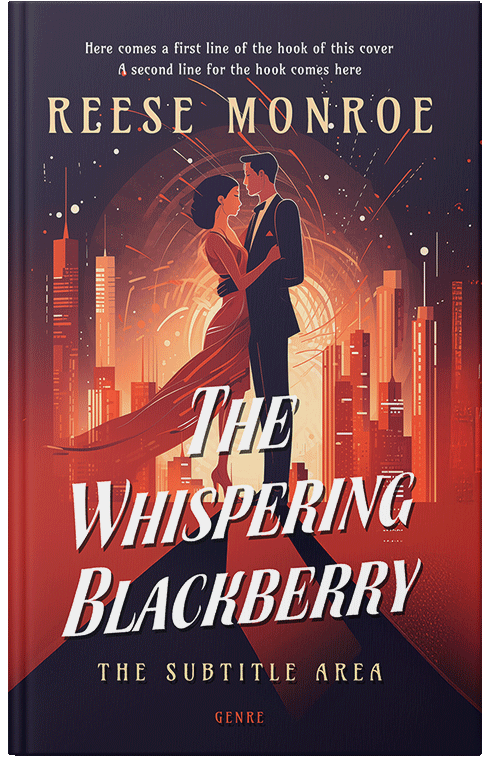 Front view of Premade Romance Book Cover - Japonica