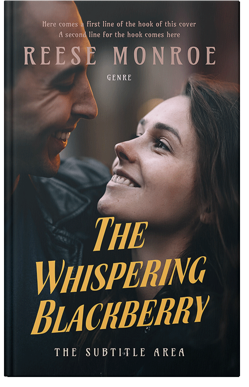 Front view of Premade Romance Book Cover - Shark