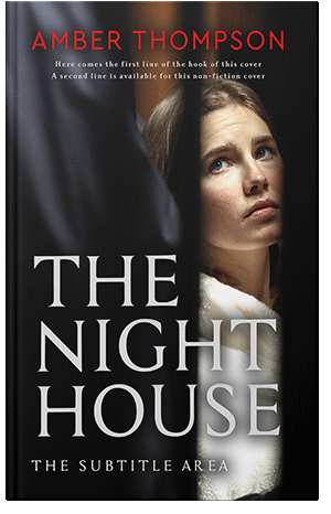 Pre Made Book Cover Soft Amber