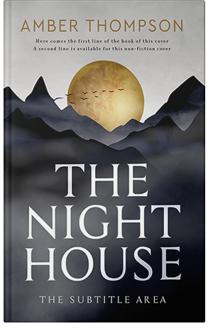 Pre Made Book Cover Ash