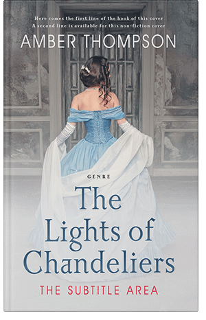 Pre Made Book Cover Pumice