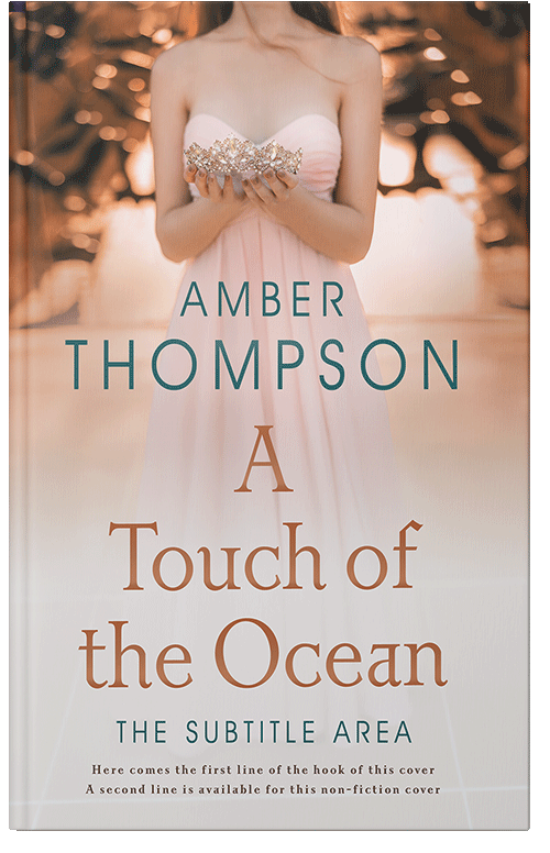 Front view of Premade Romance Book Cover - Pearl Bush