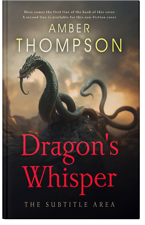 Front view of Premade Fantasy Book Cover - My Pink