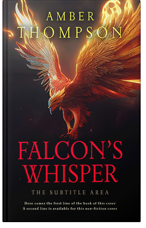 Pre Made Book Cover Raw Sienna