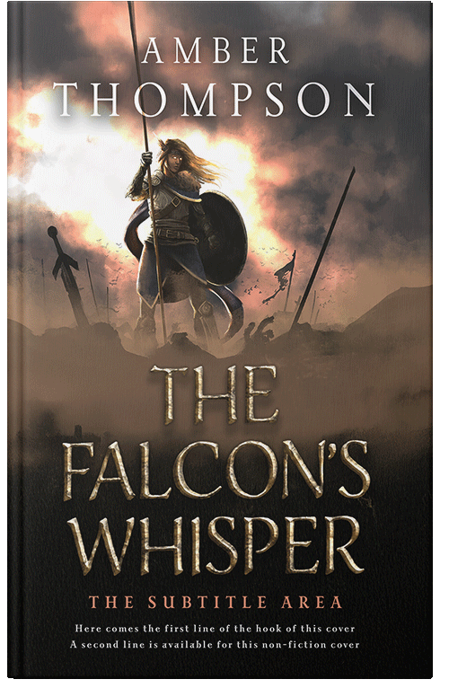 Front view of Premade Fantasy Book Cover - Birch