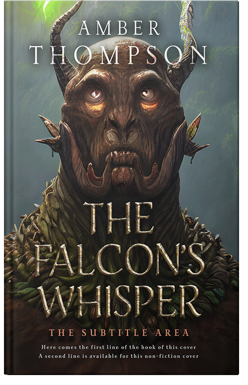 Front view of Dune #32926 - Premade Fantasy Book Cover