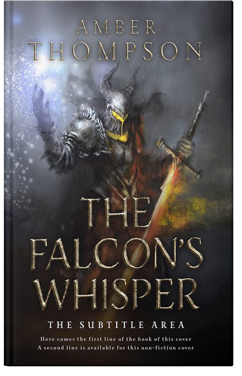 Front view of Premade Fantasy Book Cover - Dune