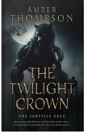 Pre Made Book Cover Woodsmoke