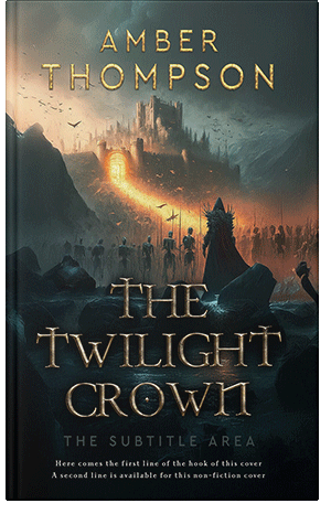 Pre Made Book Cover Outer Space