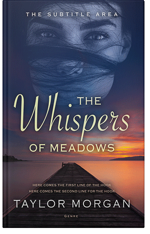 Pre Made Book Cover Ebony Clay