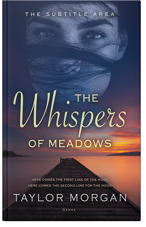 Front view of Ebony Clay #32958 - Premade Mystery & Thriller & Suspense Book Cover