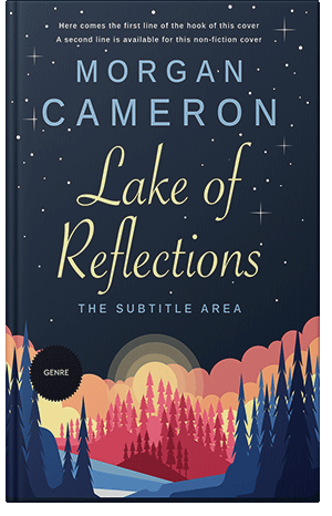 Pre Made Book Cover My Pink