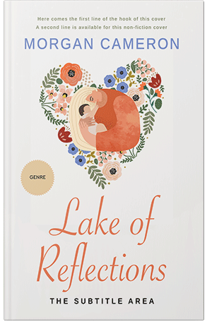 Pre Made Book Cover Spring Wood