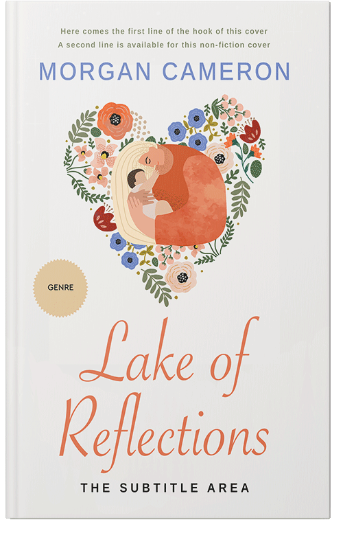 Front view of Premade Family & Parenting Book Cover - Spring Wood