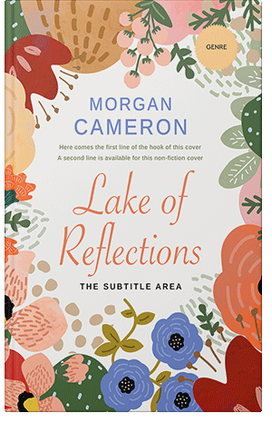 Pre Made Book Cover Dawn Pink