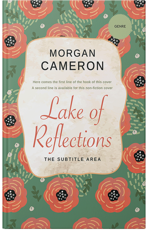 Front view of Bone #32966 - Premade Poetry Book Cover