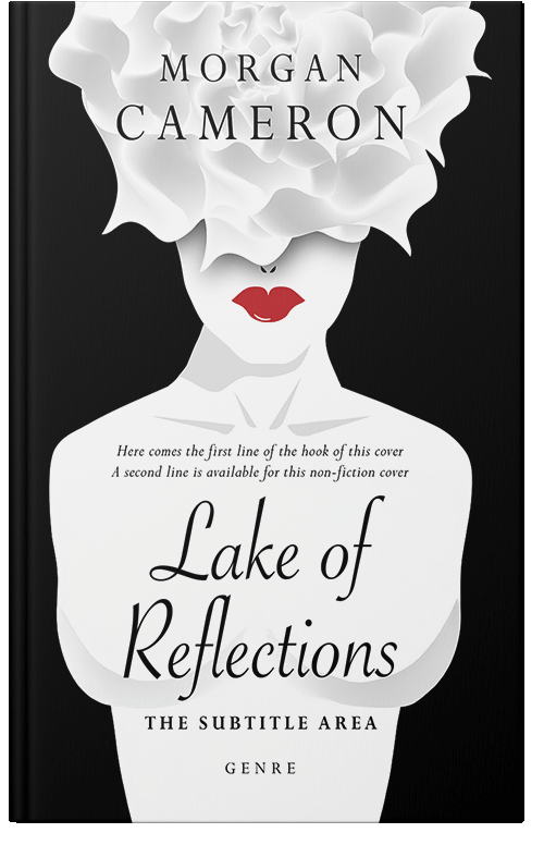 Front view of Mercury #32969 - Premade Poetry Book Cover