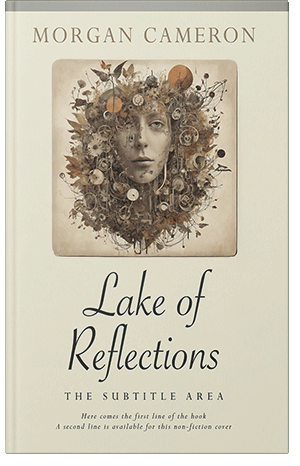 Pre Made Book Cover White Rock