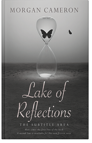 Pre Made Book Cover Fuscous Gray