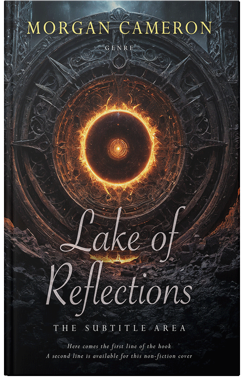 Front view of Premade Fantasy Book Cover - Cod Gray #32977 | BookCoverZone
