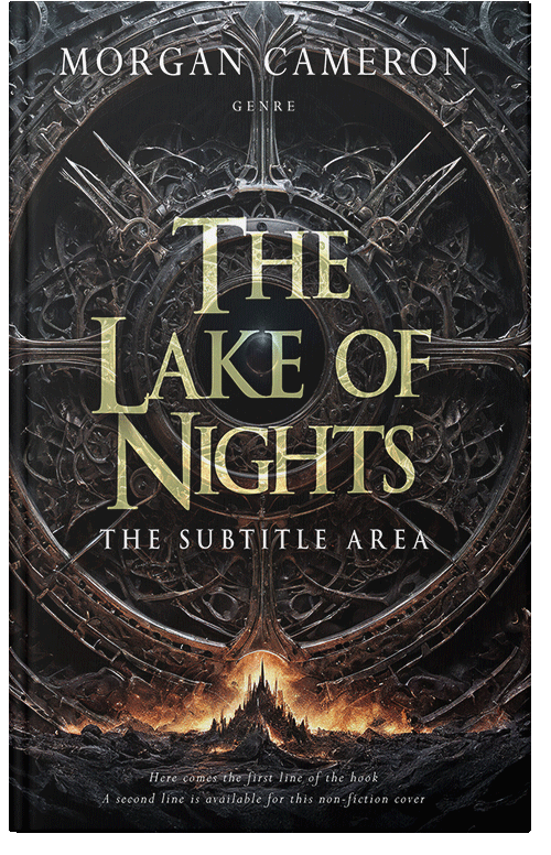 Front view of Cod Gray #32978 - Premade Science Fiction Book Cover