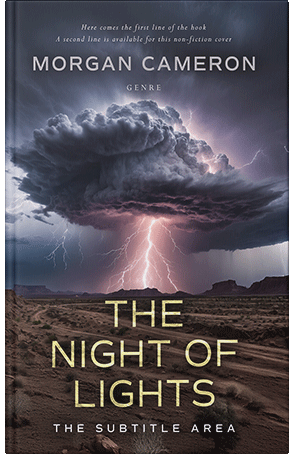 Pre Made Book Cover Ship Gray