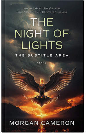 Pre Made Book Cover Cod Gray