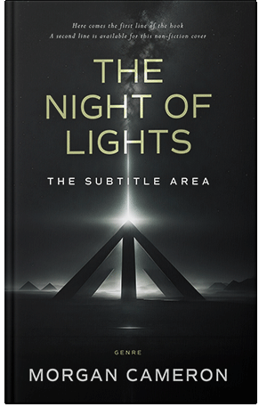 Pre Made Book Cover Woodsmoke