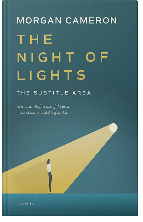 Front view of Premade Self-Improvement & Self-Help Book Cover - Casal