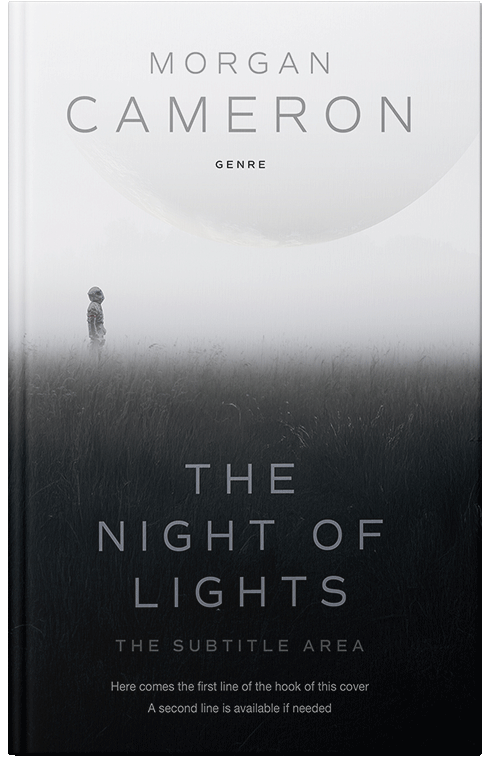 Front view of Woodsmoke #32998 - Premade Fantasy Book Cover