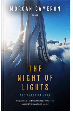 Pre Made Book Cover Pumice