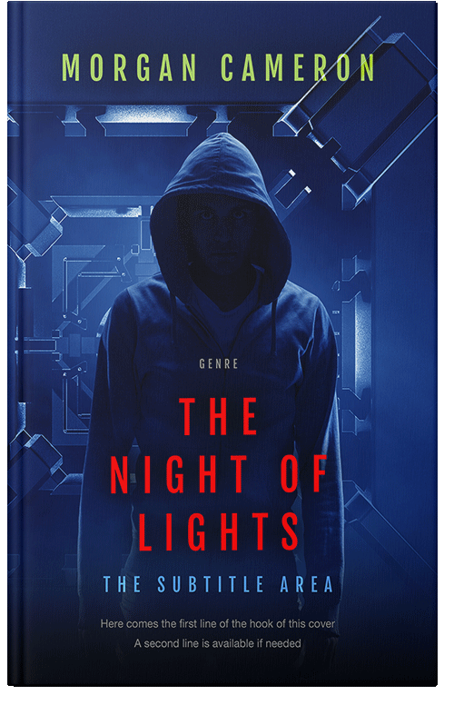 Front view of Premade Science Fiction Book Cover - Deep Cove