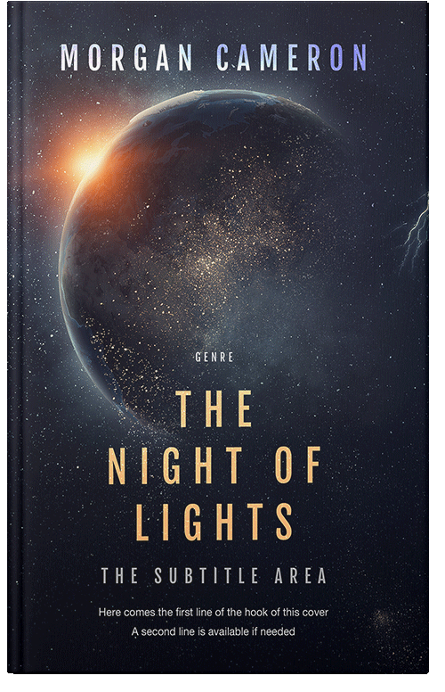 Front view of Premade Science Fiction Book Cover - Mirage