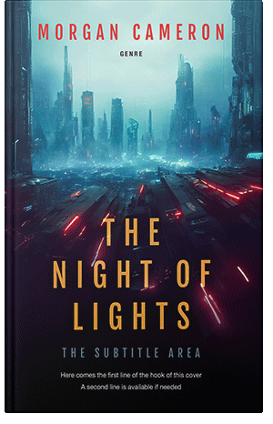 Pre Made Book Cover Clay Ash