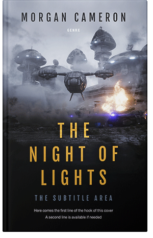 Pre Made Book Cover Cloud