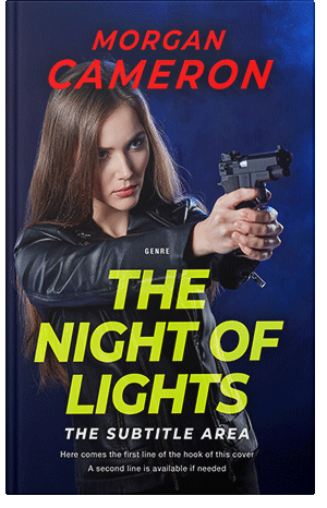 Pre Made Book Cover Old Gold