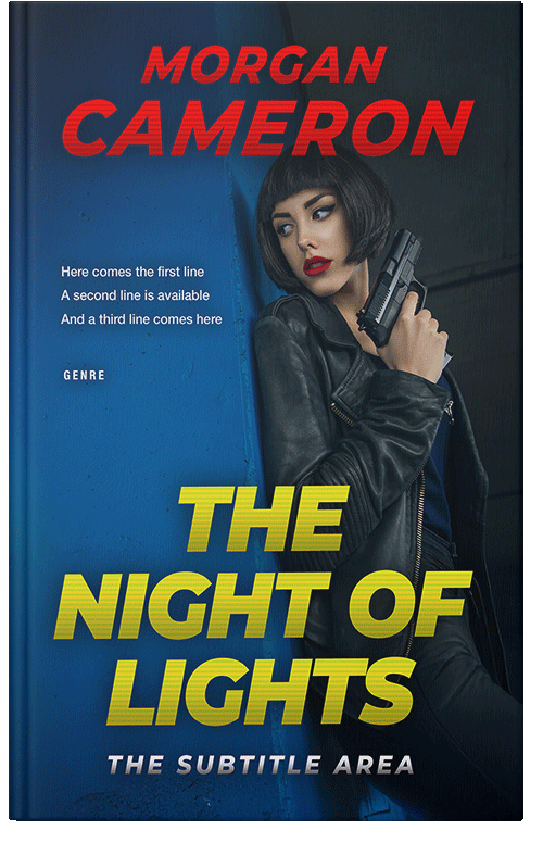 Front view of Premade Mystery & Thriller & Suspense Book Cover - Brandy Punch