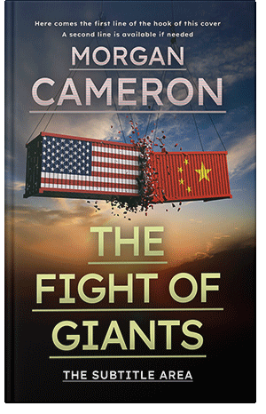 Pre Made Book Cover Tan