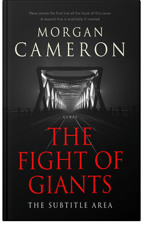 Pre Made Book Cover Cod Gray