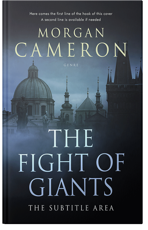 Front view of Premade Mystery & Thriller & Suspense Book Cover - Ebony Clay